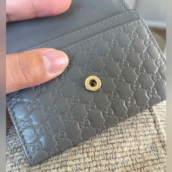 JB001 Gucci Microguccissima Leather card holder wallet - Picture 10 of 10